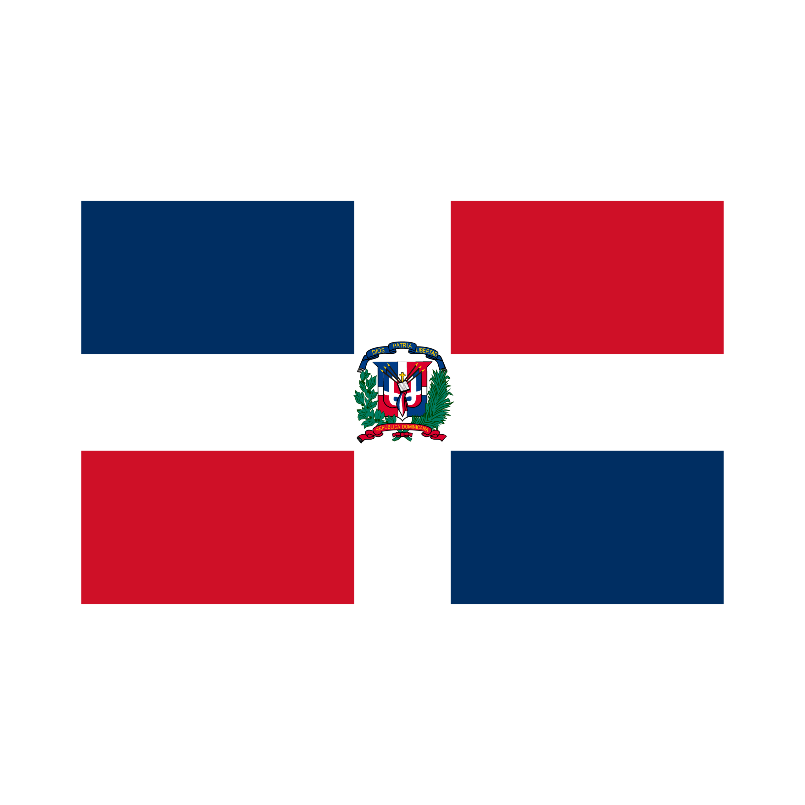 Bandera de República Dominicana